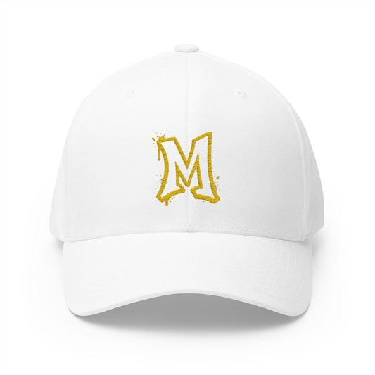 M Logo Stretch Fit Hat
