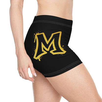 Gold Logo Women's Short Shorts