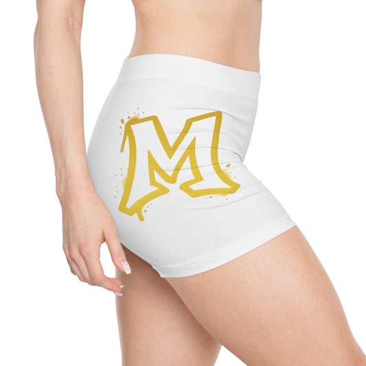 Gold Logo Women's Short Shorts