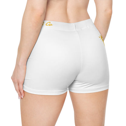 Gold Logo Women's Short Shorts
