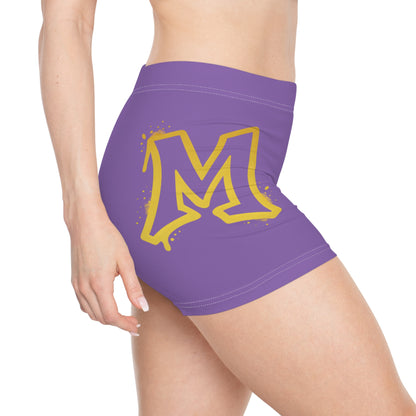 Gold Logo Women's Short Shorts