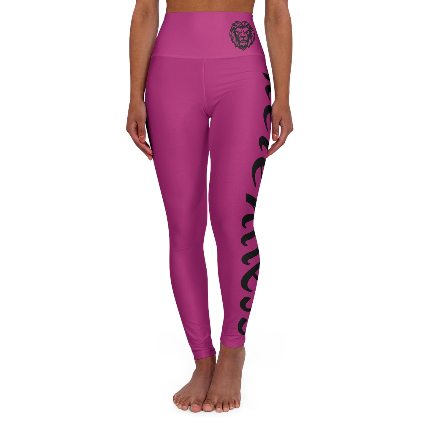 Pink High Waist Leggings