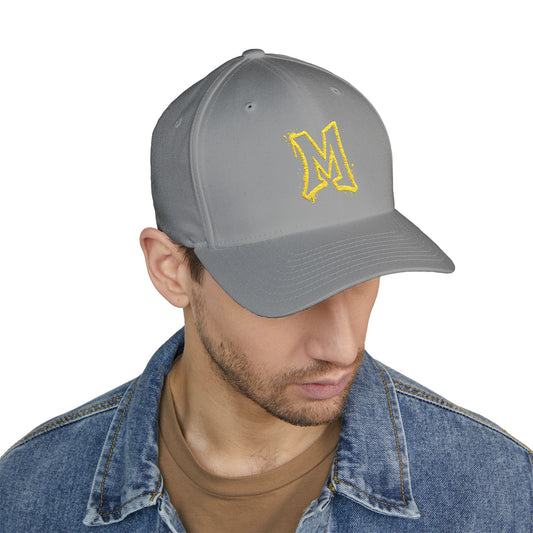 M  Logo Stretch Fit Hat