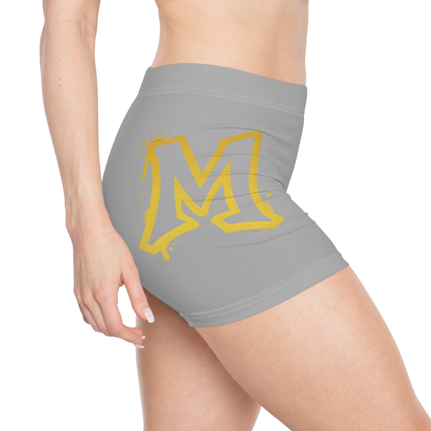 Gold Logo Women's Short Shorts