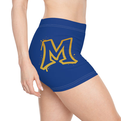 Gold Logo Women's Short Shorts