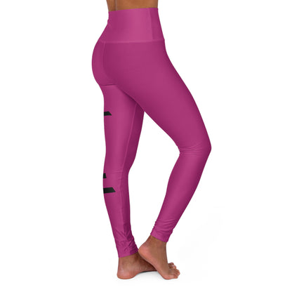 Pink High Waist Leggings