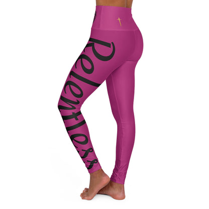 Pink High Waist Leggings