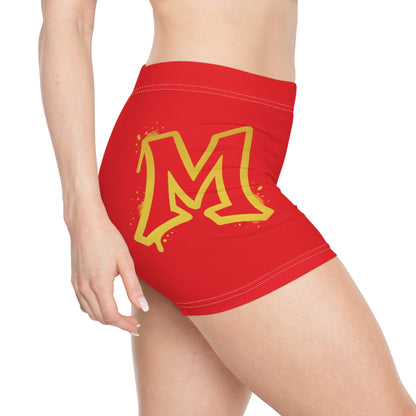 Gold Logo Women's Short Shorts