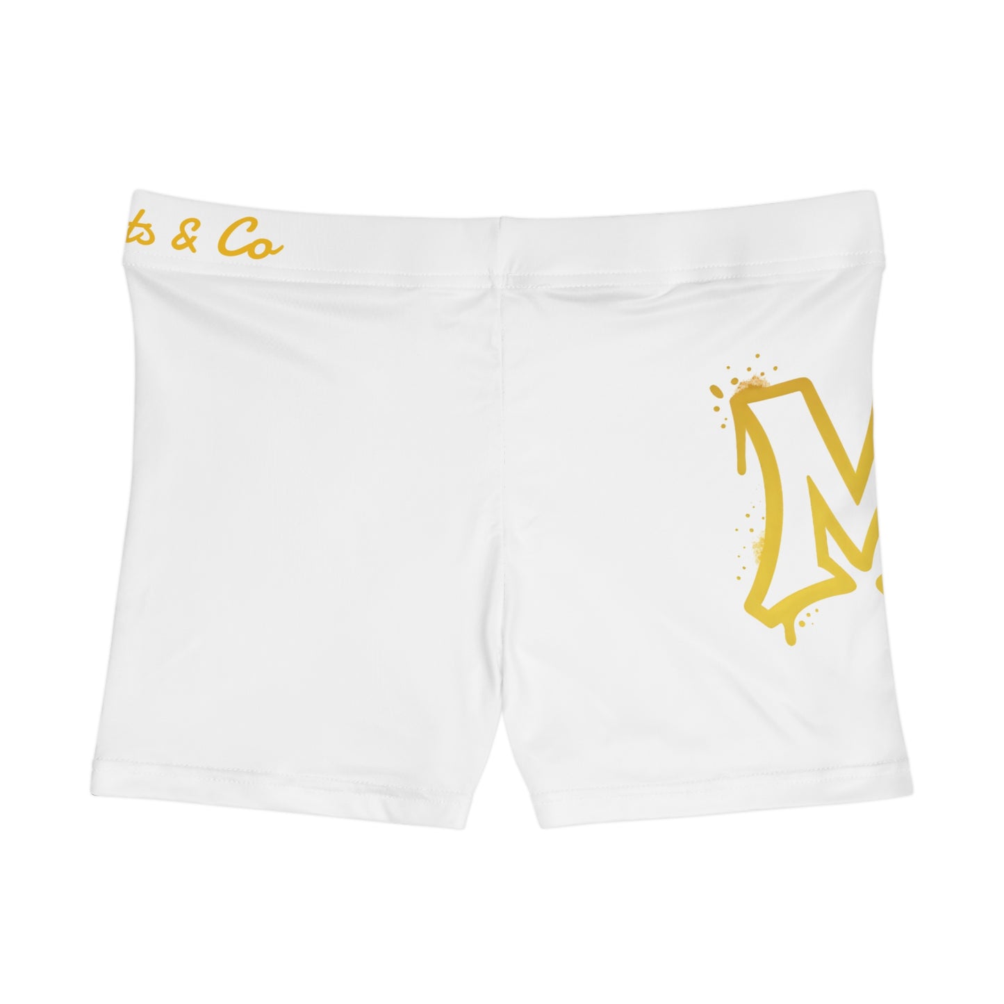 Gold Logo Women's Short Shorts